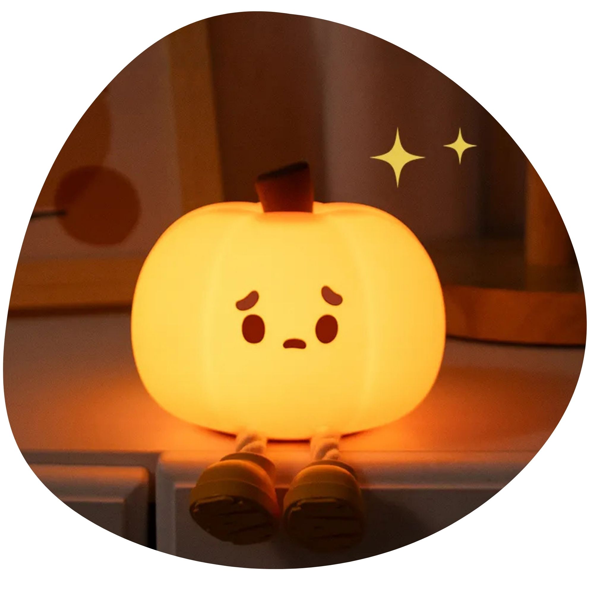 Lámpara infantil nocturna Calabaza 1