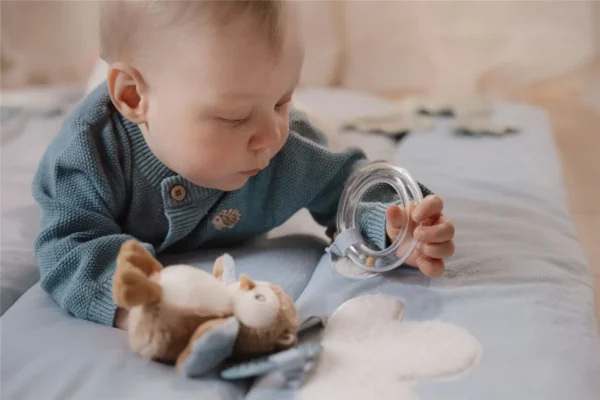 Manta juegos bebe Forest Friends Jugando Sonajero Manta juegos bebe Forest Friends Jugando Sonajero