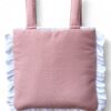 Bolso para carro Piqué rosa con volante