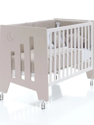 C181-M7753-CU Cuna colecho Omni Due Beige 60x120 cm (2en1)