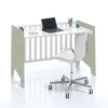 Minicuna 60x80 cm y cuna 60x120 cm Omni Tre Erba verde oliva (7en1)