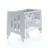 Minicuna 60x80 cm y cuna 60x120 cm Omni Tre Grey gris (7en1)