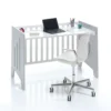 Minicuna 60x80 cm y cuna 60x120 cm Omni Tre Grey gris (7en1)