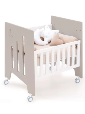 Minicuna 60x80 cm y cuna 60x120 cm Omni Tre Arena beige (7en1)