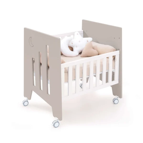 Minicuna de colecho 60x80 Omni Uno Arena beige (5en1)
