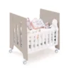 Minicuna de colecho 60x80 Omni Uno Arena beige (5en1)