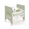 Minicuna de colecho 60x80 Omni Uno Erba verde-oliva (5en1)