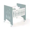 Minicuna de colecho 60x80 Omni Uno Eucalyptus verde eucalipto (5en1)