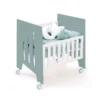 Minicuna de colecho 60x80 Omni Uno Eucalyptus verde eucalipto (5en1)