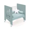 Minicuna de colecho 60x80 Omni Uno Eucalyptus verde eucalipto (5en1)