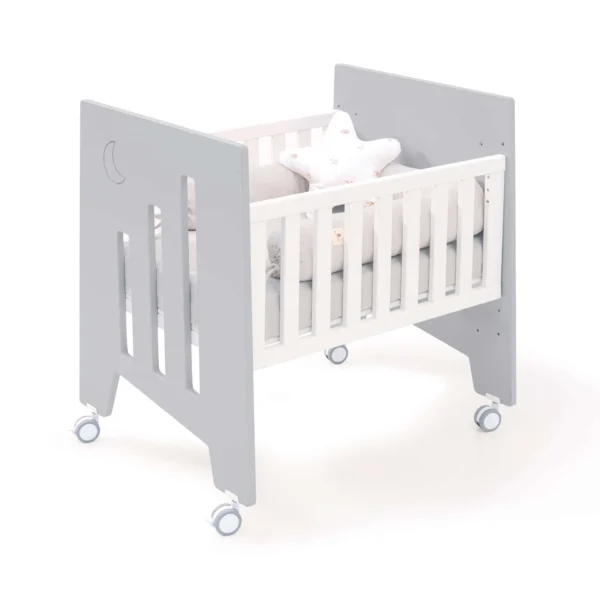 Minicuna de colecho 60x80 Omni Uno Grey gris (5en1)