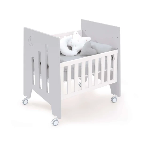 Minicuna de colecho 60x80 Omni Uno Grey gris (5en1)