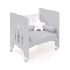 Minicuna de colecho 60x80 Omni Uno Grey gris (5en1)