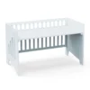 Cuna-escritorio evolutiva Omni XL Blanca 70x140 cm (2en1)