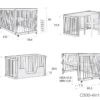 Cuna-cama evolutiva Crea Due Nomad 70x140 cm (3en1)