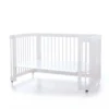 Cuna-cama evolutiva Crea Due Blanca 70x140 cm (3en1)