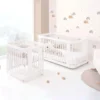 Minicuna cuna (3en1) cama (4en1) Crea Tre Bianco