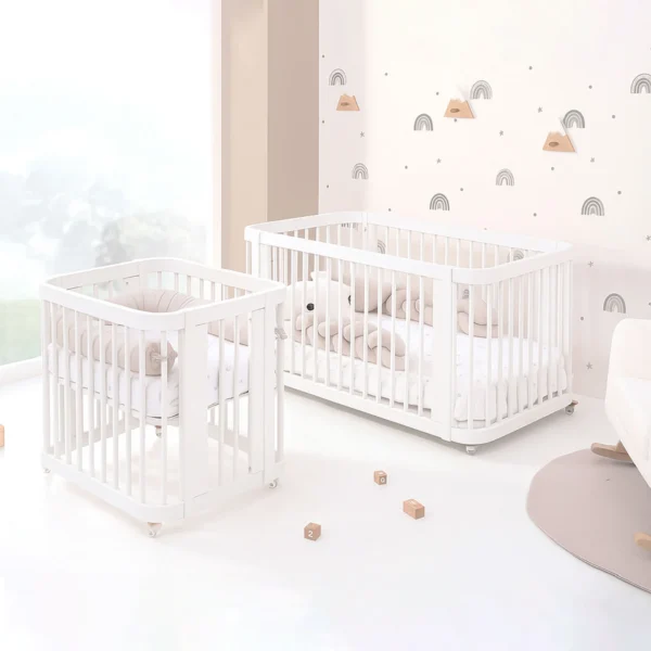 Minicuna cuna (3en1) cama (4en1) Crea Tre Bianco