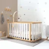 Minicuna-cuna-cama-escritorio Crea Plus Tre madera/blanco (4en1)