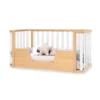 Cuna-cama evolutiva Crea Plus Due madera/blanco 70x140 cm (3en1)