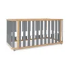 Minicuna-cuna-cama-escritorio Crea Plus Tre madera/gris (4en1)