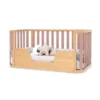 Minicuna-cuna-cama-escritorio Crea Plus Tre madera/rosa (4en1)