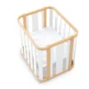 Minicuna-cuna-cama-escritorio Crea Plus Tre madera/blanco (4en1)