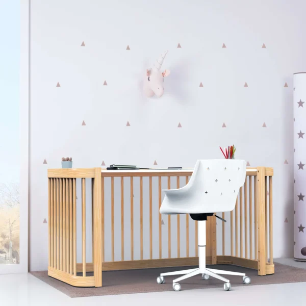 Cuna-cama evolutiva Crea Due Nomad 70x140 cm (3en1)