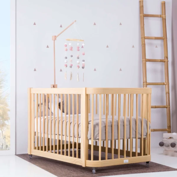 Minicuna-cuna-cama todo en uno Crea Tre Nomad madera (4en1)