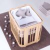 Minicuna-cuna-cama todo en uno Crea Tre Nomad madera (4en1)