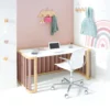 Minicuna-cuna-cama-escritorio Crea Plus Tre madera/rosa (4en1)