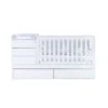 Cuna convertible Sero Kubo Blanca 70x140 cm