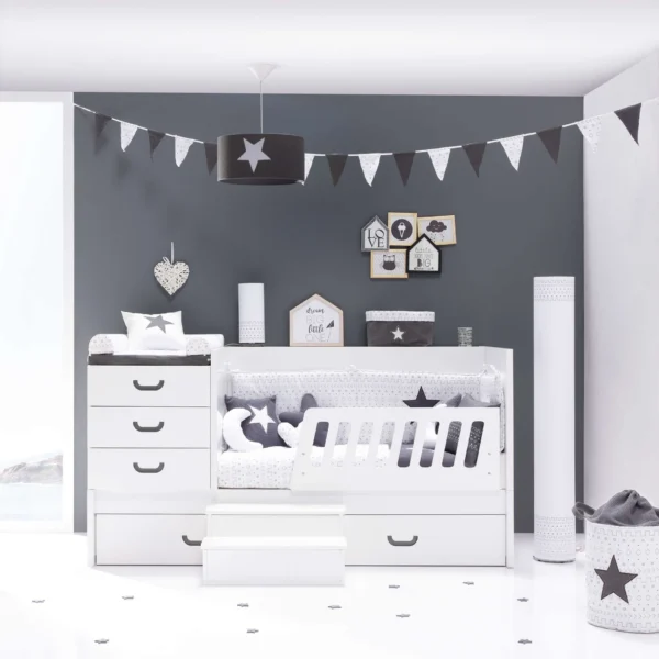 Cuna convertible Sero Joy Marengo 70x140 cm