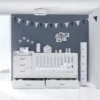 Cuna convertible Sero Joy Gris 70x140 cm