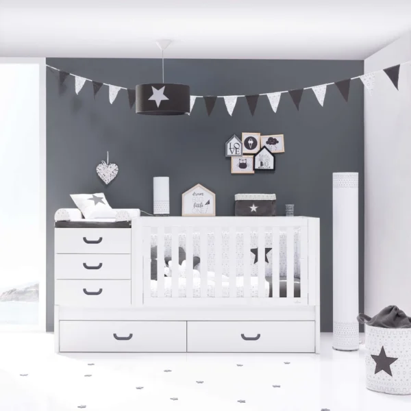 Cuna convertible Sero Joy Marengo 70x140 cm