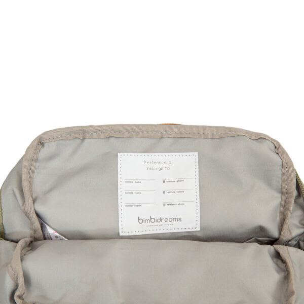 Mochila infantil cole Animalia detalle Mochila infantil Animalia