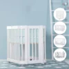 Minicuna cuna (3en1) cama (4en1) Crea Tre Bianco