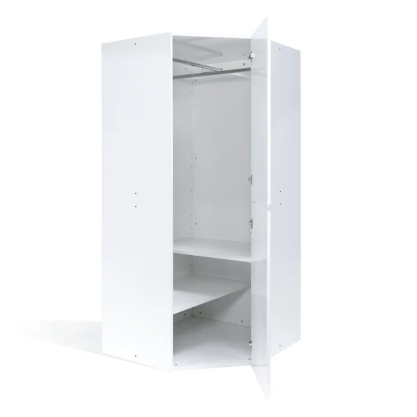 A301R-G2300-OPEN Módulo rinconera para armario modular