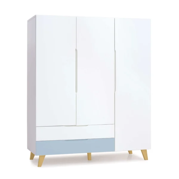 A447R-M4150 Armario infantil Nomad Plus+ con patas de madera