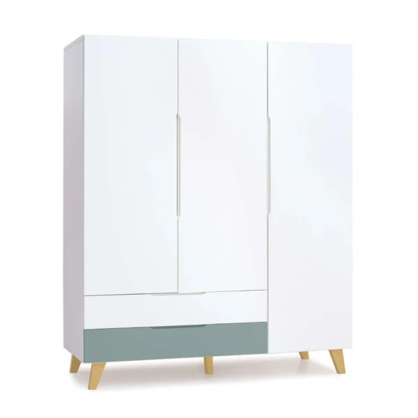 A447R-M5750 Armario infantil Nomad Plus+ con patas de madera