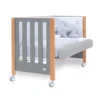 Cuna colecho Occa madera/gris 60x120 cm (5en1)