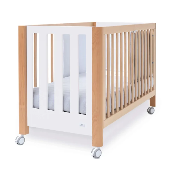Cuna colecho Occa madera/blanco 60x120 cm (5en1)