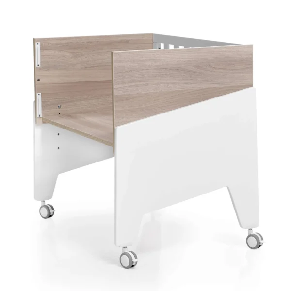 Minicuna de colecho 50x80 Equo Life madera/blanca (5en1)