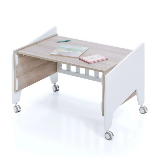 Minicuna de colecho 50x80 Equo Life madera/blanca (5en1)