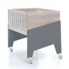 Minicuna de colecho 50x80 Equo Life madera/marengo (5en1)