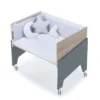 Minicuna de colecho 50x80 Equo Life madera/marengo (5en1)
