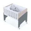 Minicuna de colecho 50x80 Equo Life madera/marengo (5en1)