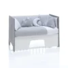 Cuna colecho Omni Due Antracita blanco/antracita 60x120 cm (5en1)