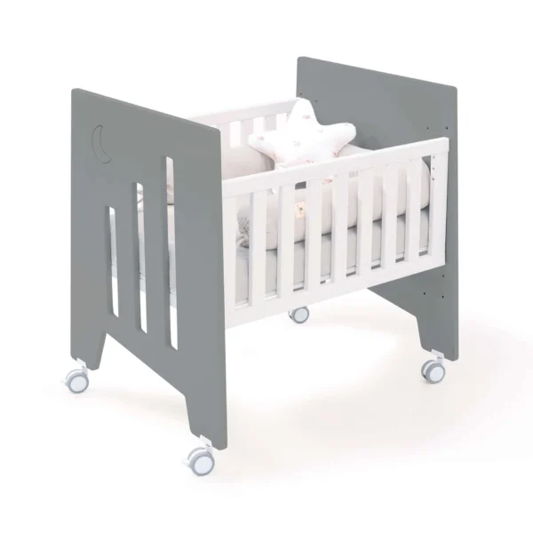 Minicuna de colecho 60x80 Omni Uno Antracita (5en1)