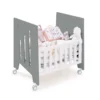 Minicuna de colecho 60x80 Omni Uno Antracita (5en1)